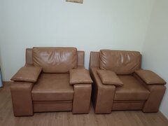 Canapea extensibila si doua fotolii